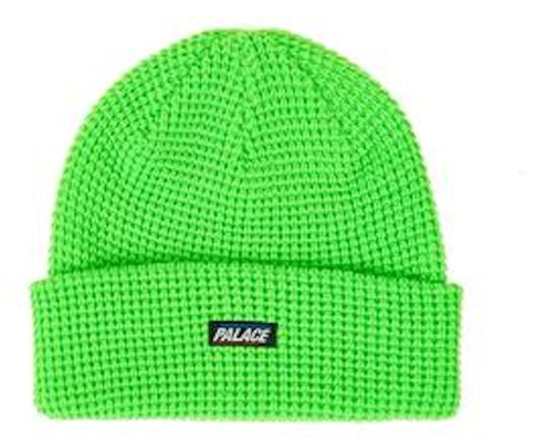Palace R-Knit Beanie Neon Green Buy Palace R-Knit Beanie Neon Green
