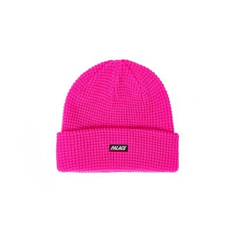 Palace R-Knit Beanie Pink