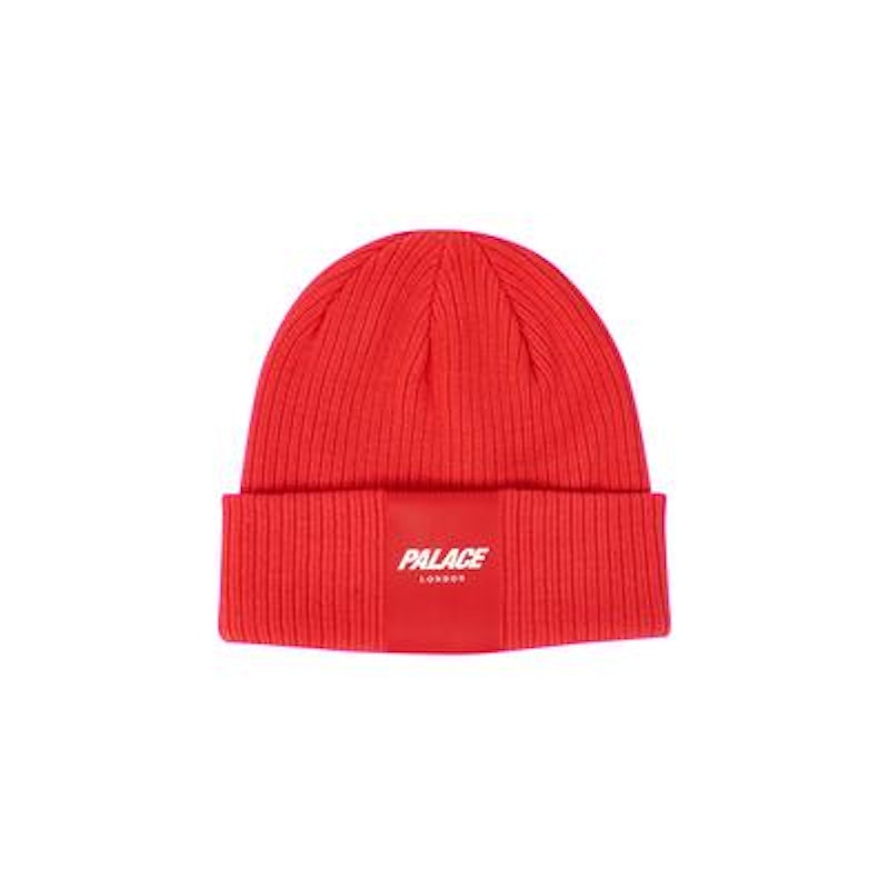 Palace R-Knit Beanie Red