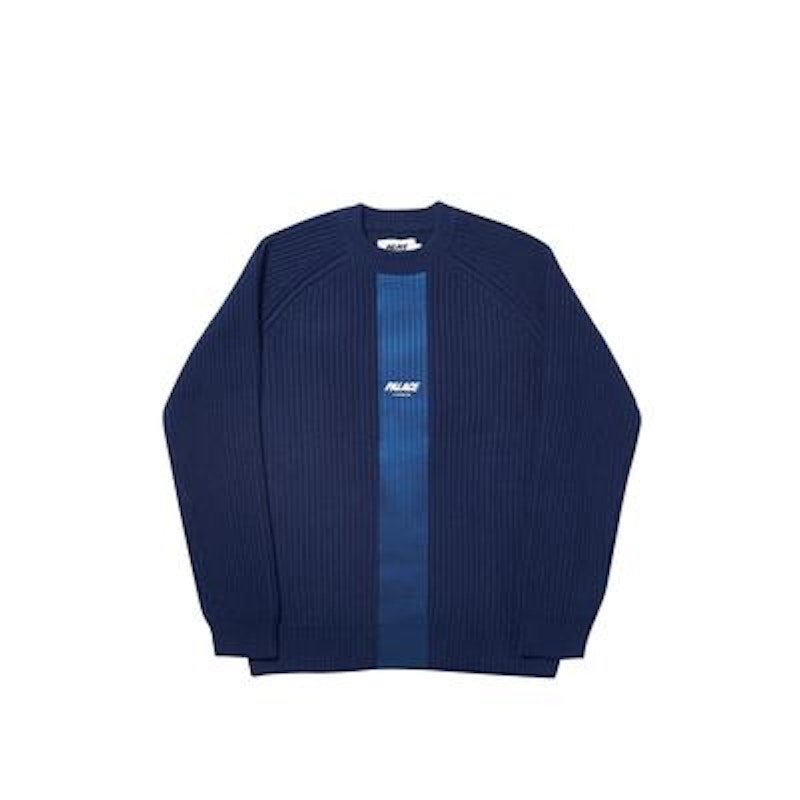 Palace R-Knit Sweatshirt Blue