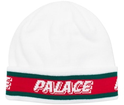 Palace R-Stripe Beanie White Buy Palace R-Stripe Beanie White