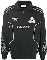 PALACE Racer Graphic Print Pullover Sweatshirt Unisex Black P16ES178 PALACE Racer Graphic Print Pullover Sweatshirt Unisex Black P16ES178