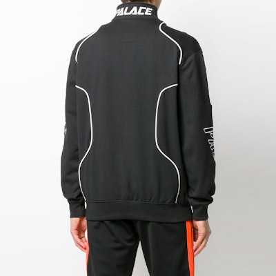 PALACE 賽車圖案印花黑色男女款圓領長袖上衣 P16ES178 Purchase PALACE 賽車圖案印花黑色男女款圓領長袖上衣 P16ES178