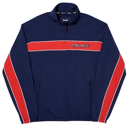 Palace Racer Shell Jacket Navy Buy Palace Racer Shell Jacket Navy