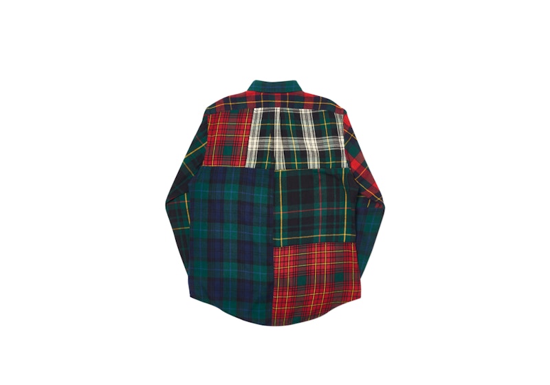 Palace Ralph Lauren BD Shirt Pieced Flannel Plaid Multi 圖 2