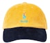 Order Palace Ralph Lauren Corduroy Classic Polo Cap Palazzo Yellow/Aviator Navy
