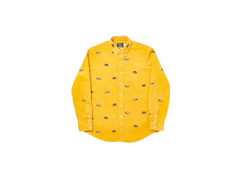 Buy Palace Ralph Lauren Embroidered Cord GTI Shirt Palazzo Yellow