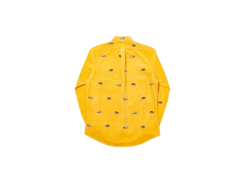 Order Palace Ralph Lauren Embroidered Cord GTI Shirt Palazzo Yellow