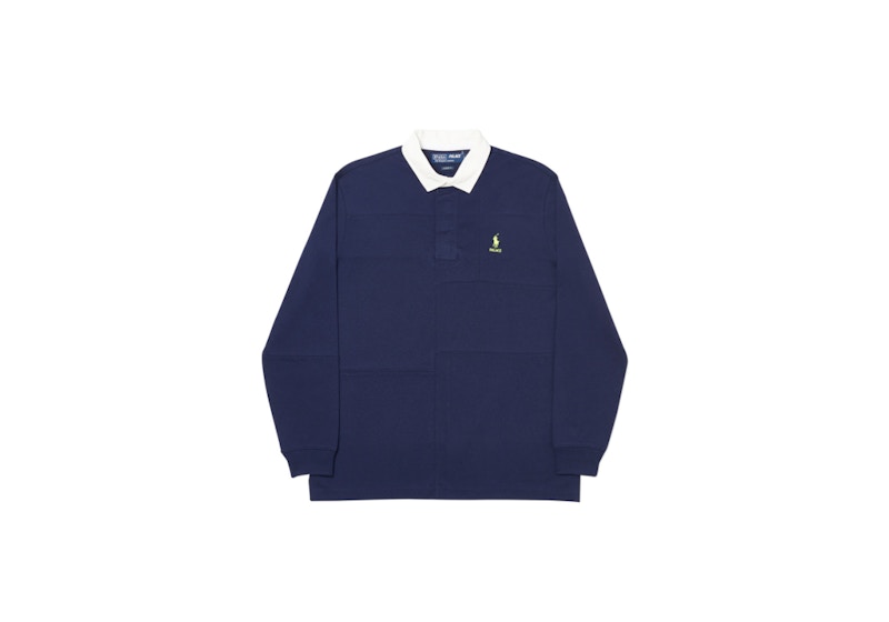 Palace Ralph Lauren Pieced Rugby French Navy
