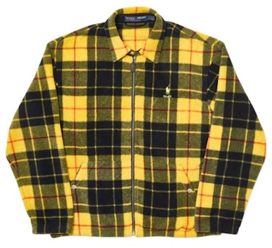 palace-ralph-lauren-polar-fleece-harrington-yellow-plaid
