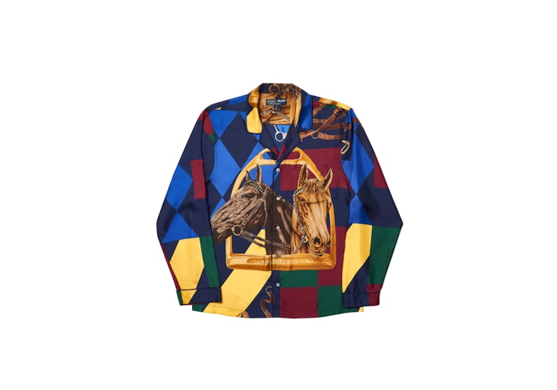 Palace Ralph Lauren Pyjama Top Engineered Equestrian Print