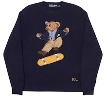 Palace Ralph Lauren Skate Polo Bear Sweater Aviator Navy Palace Ralph Lauren Skate Polo Bear Sweater Aviator Navy