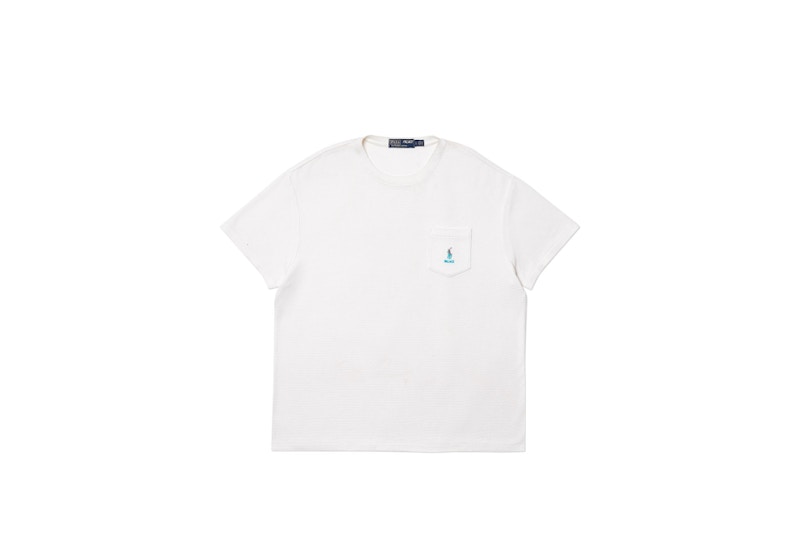 Palace Ralph Lauren Waffle Pocket Tee Pure White