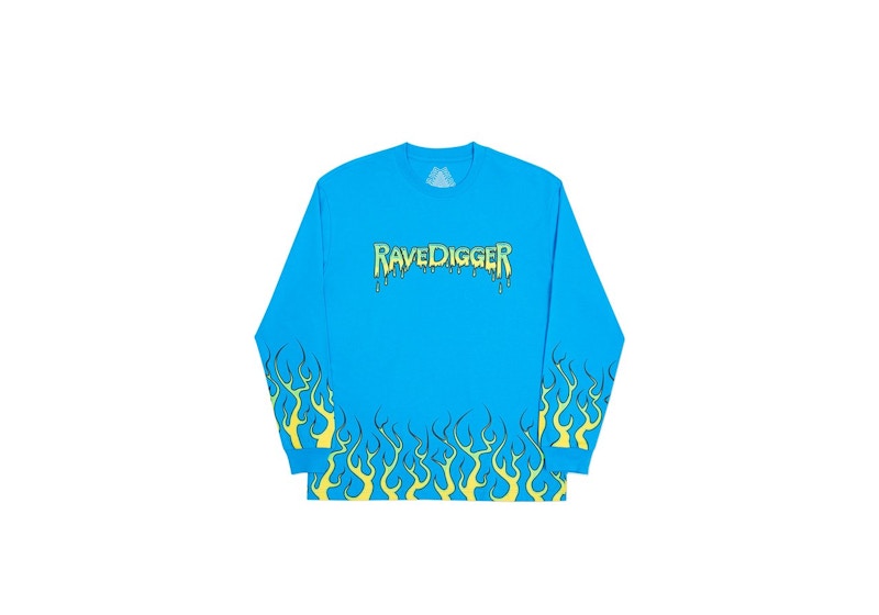 Palace Ravedigger Longsleeve Blue