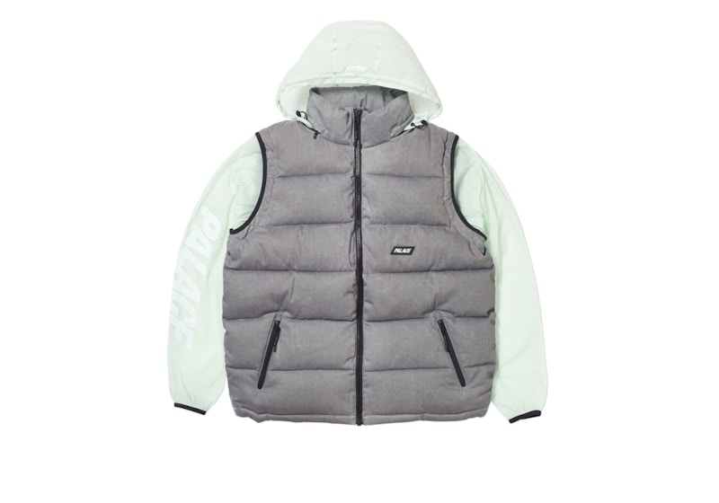 Palace Reacto Puff Zip Off Jacket Black