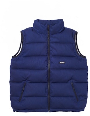 Palace Reacto Puff Zip Off Jacket Blue Lookbook Palace Reacto Puff Zip Off Jacket Blue