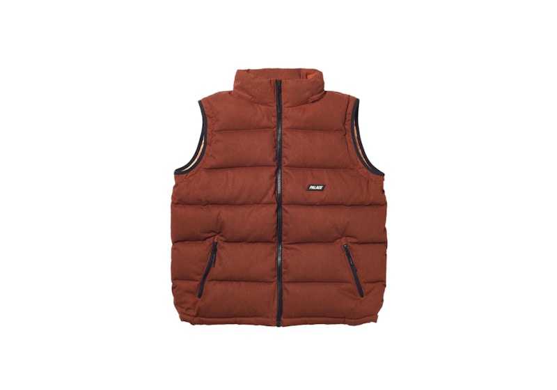 Lookbook Jaket Zip Off Palace Reacto Puff Orange