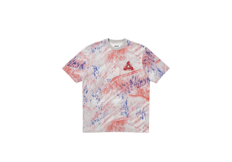 Buy Palace Real Tree 灰色钓鱼T恤