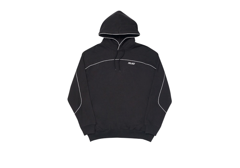 Palace Reflecto Hood Black
