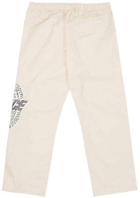 PALACE Relax Pant Beige Logo Straight-Leg Casual Pants Unisex White. ss22 525 Lookbook PALACE Relax Pant Beige Logo Straight-Leg Casual Pants Unisex White. ss22 525