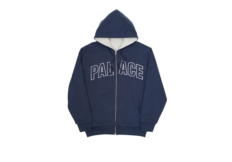 Buy Palace Reversible 900g Tonka Hood Navy/Grey Marl Navy/Grey Marl