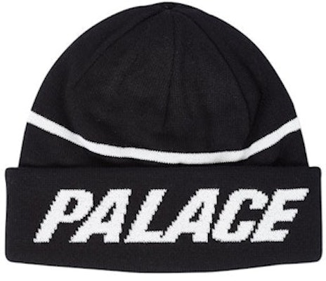 Palace Reversible Beanie Black/White Buy Palace Reversible Beanie Black/White