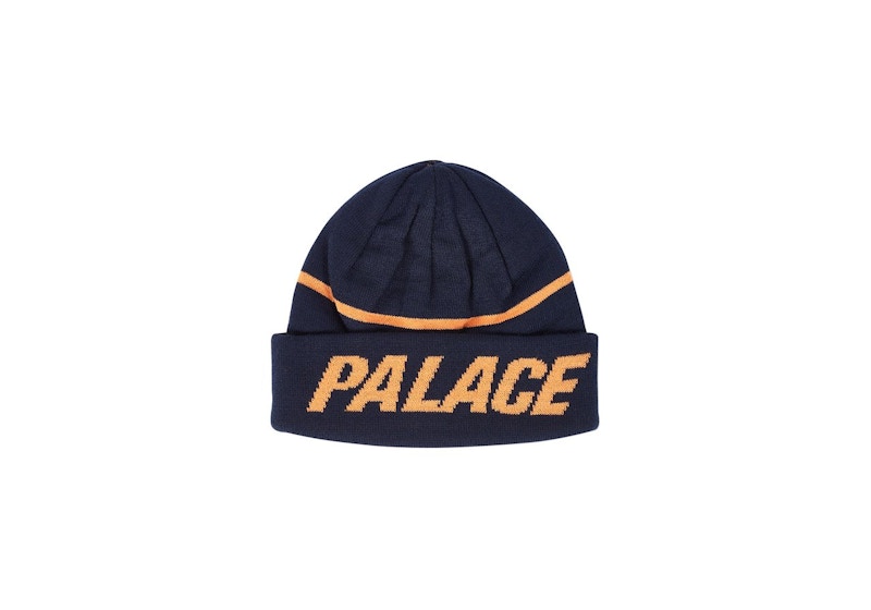 Buy Beanie Reversible Palace Navy/Orange