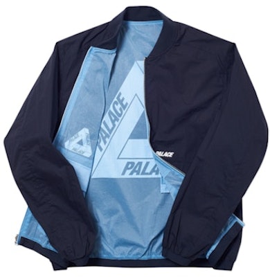 Palace Jaket Bomber Reversible Overlay Biru Dongker Lookbook Palace Jaket Bomber Reversible Overlay Biru Dongker