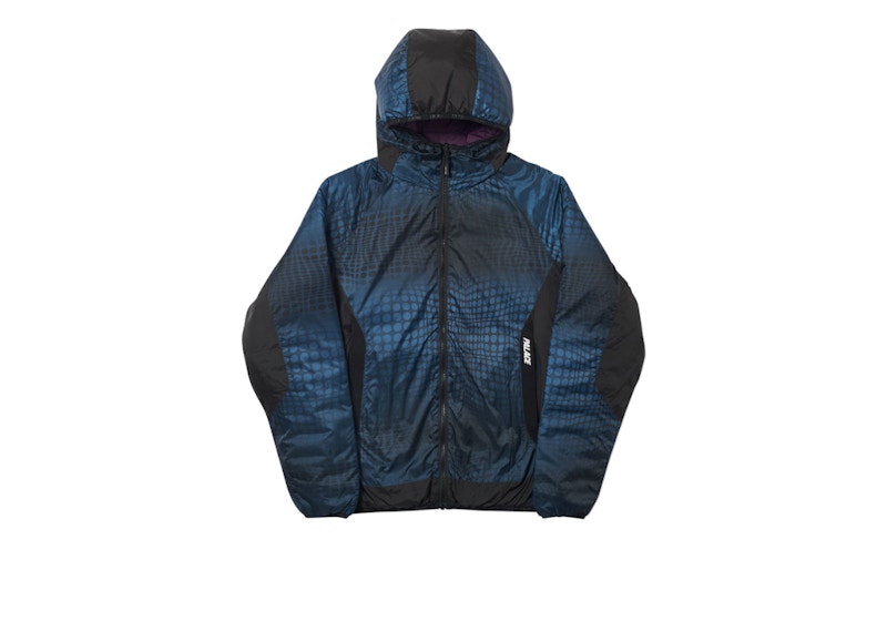 Buy Palace双面穿Spherie夹克青蓝/李子色