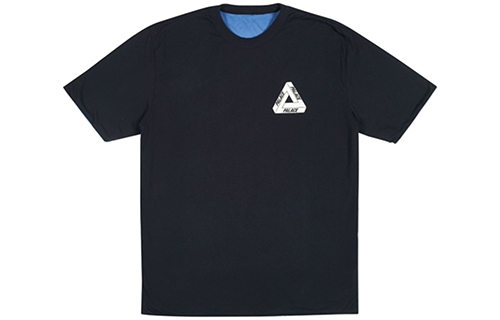 PALACE Reverso Black Purple Logo Unisex T-Shirt PAL-SS18-002