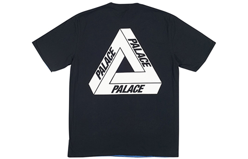 PALACE Reverso Black Purple Logo Unisex T-Shirt PAL-SS18-002 圖 3