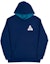 Buy Palace Reverso Hood Navy/Teal