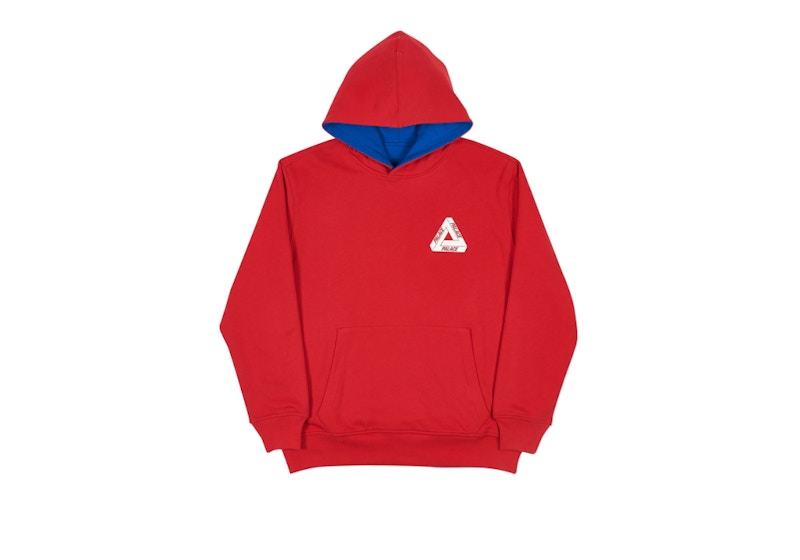 Palace Reverso Hood Red/Blue