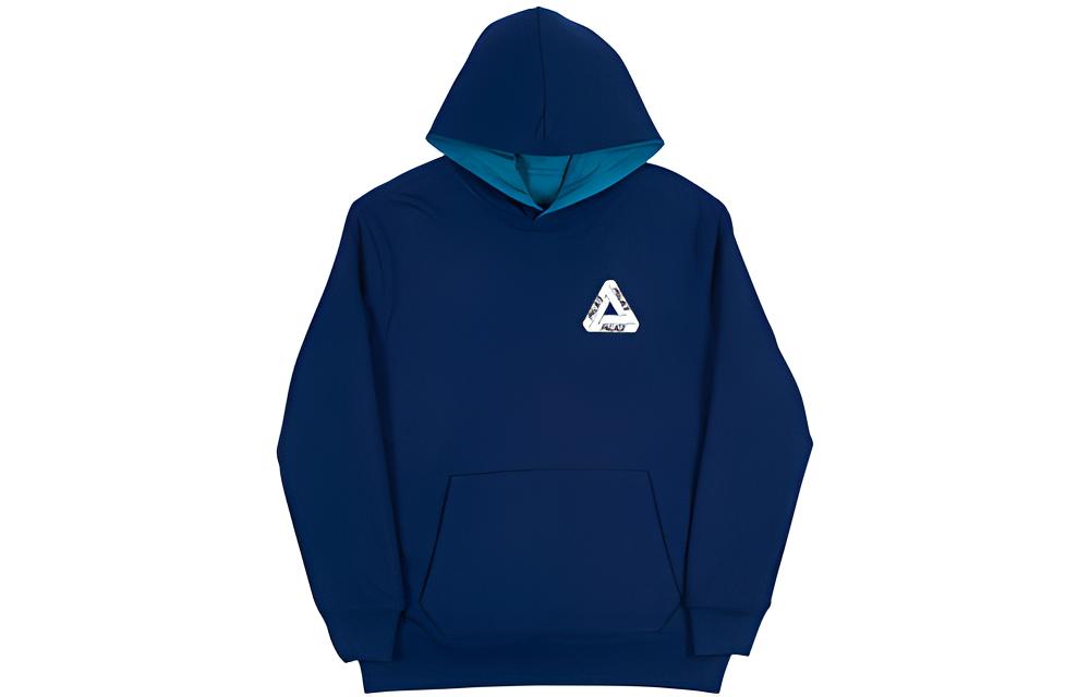 PALACE Reverso Tri-Ferg Logo Hoodie Blue Unisex TBD-PALACE-8