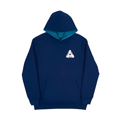 PALACE Reverso Tri-Ferg Logo Hoodie Blue Unisex TBD-PALACE-8