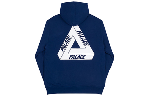 Lookbook PALACE Reverso Tri-Ferg Logo Hoodie Biru Uniseks TBD-PALACE-8