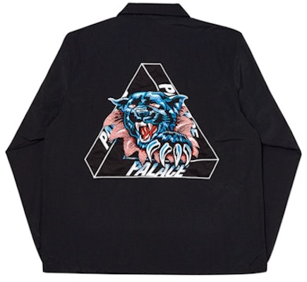 Palace Ripped Coach Jacket Black Order Palace Ripped Coach Jacket Black