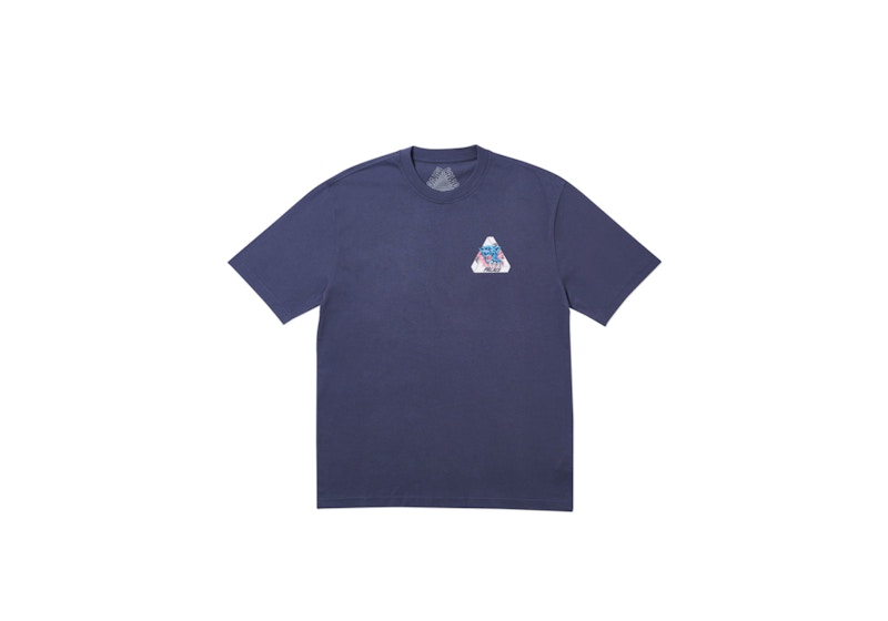 Palace Ripped T-Shirt Navy