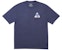 Palace Ripped T-Shirt Navy
