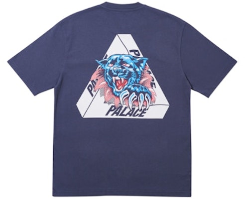 Palace Ripped T-Shirt Navy Order Palace Ripped T-Shirt Navy