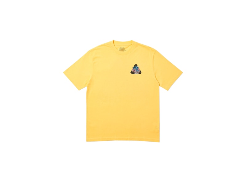 Palace Ripped T-Shirt Yellow