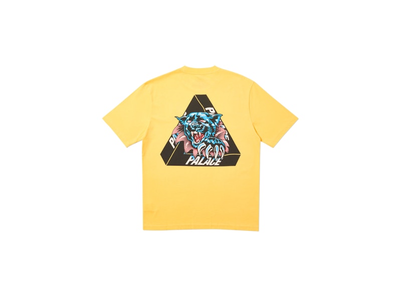 Palace Ripped T-Shirt Yellow 圖 2