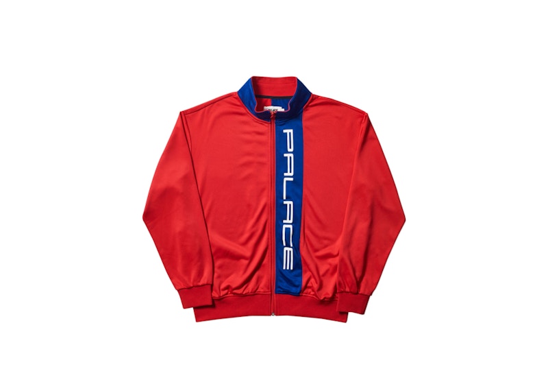 Palace Ritual Track Top Hibiscus/Blue