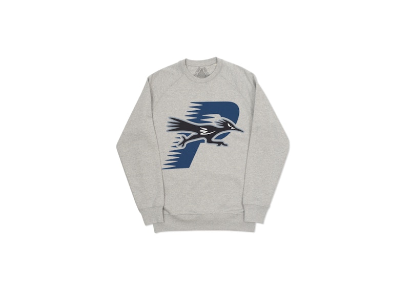 Palace Roadrunner Crew Gray