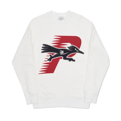 Palace Roadrunner Crew White
