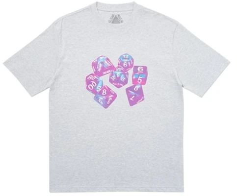 Camiseta Palace Roll Das Dice Pay Das Price Gris Marl Buy Camiseta Palace Roll Das Dice Pay Das Price Gris Marl