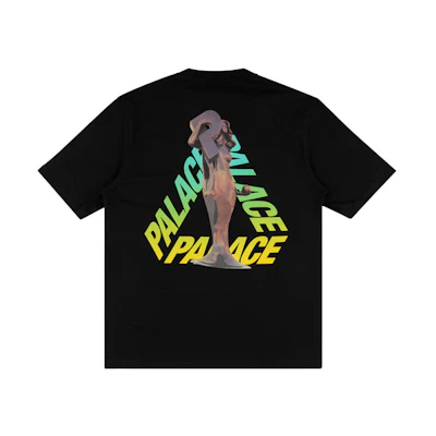 PALACE Rolls P3 T-shirt Black with Back Logo Gradient Print Unisex P17TS131T