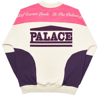 Palace Roundhouse 2 Da Face Crew Grey/Pink Order Palace Roundhouse 2 Da Face Crew Grey/Pink