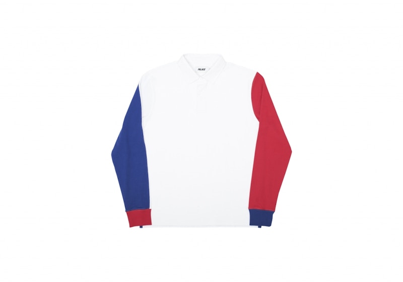 Buy Palace Rugby Shirt White