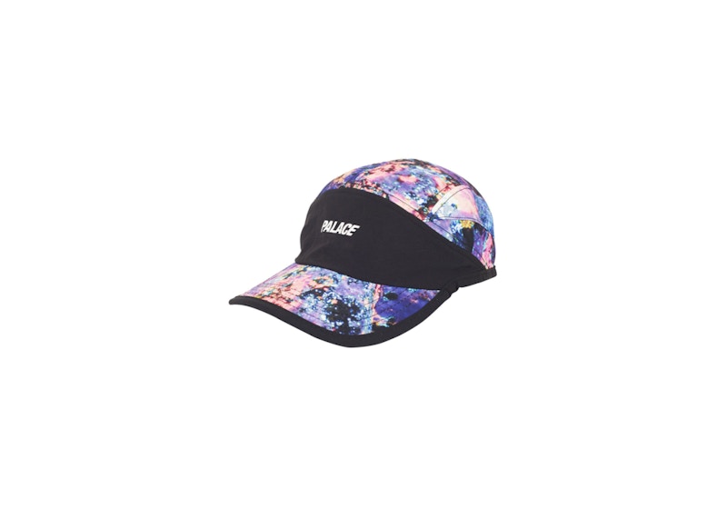 Palace Running Hat Black/Purple/White